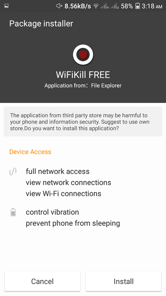 Install Wifikil